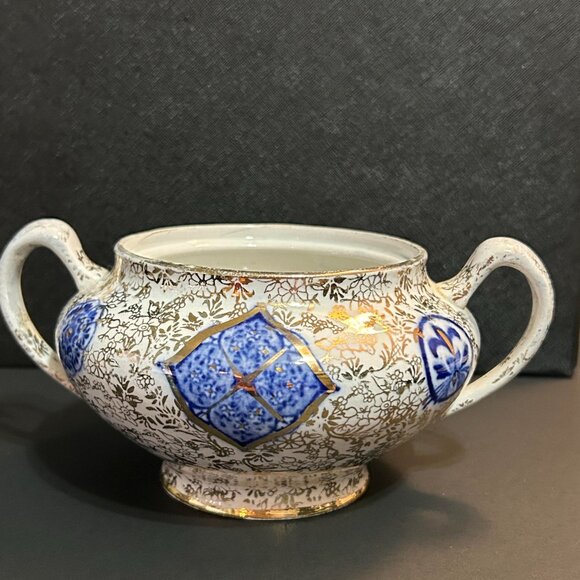 Very Rare Fenton Osaka sugar bowl from 1910- great condition - Picture 11 of 11